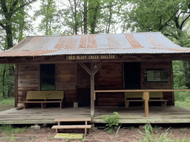 Red Bluff Creek Shelter: A New Addition to The Ouachita&nbsp;Trail